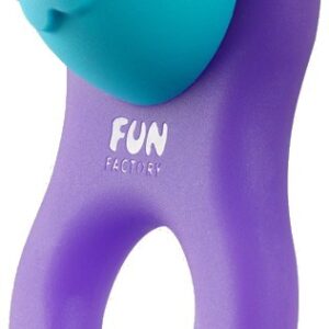 ANELLO FALLICO FUN FACTORY "8IGHT" VIOLA/TURCHESE - immagine 1