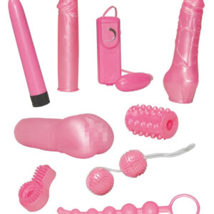 KIT DEL PIACERE 9 PEZZI "CANDY TOY" ROSA - immagine 3