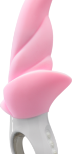 VIBRATORE E STIMOLATORE FUN FACTORY "CALLA" ROSA CHIARO - immagine 4