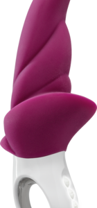 VIBRATORE E STIMOLATORE FUN FACTORY "CALLA" MAGENTA - immagine 4