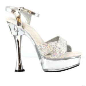 SCARPA EFFETTO GLITTER CON TACCHI A SPILLO "LUNA BOMB" - immagine 3