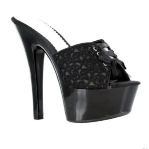 SCARPA CON RICAMO FLOREALE E TACCHI A SPILLO “ANAHITA BOMB” - immagine 7