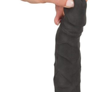 VIBRATORE REALISTICO NATURE SKIN "BIG VIBE BLACK" - immagine 4