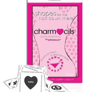 SET 8 FORME PER LA RASATURA INTIMA BETTY BEAUTY "CHARM CILS" - immagine 1