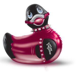 PAPERELLA VIBRANTE I RUB MY DUCKIE "BONDAGE FASHION" ROSSO/NERO - immagine 3