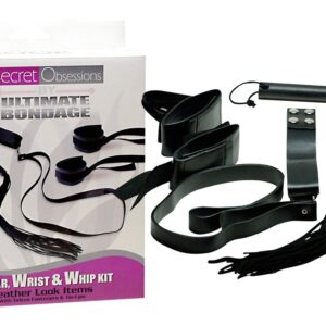 SET BONDAGE 3 PEZZI "SECRET OBSESSIONS" - immagine 1