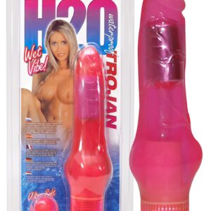 VIBRATORE REALISTICO "H2O TROJAN" ROSA - immagine 1