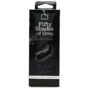 MINI VIBRATORE PUNTO G 50 SFUMATURE DI GRIGIO "DESIDERIO INSAZIABILE" - immagine 6