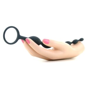 PLUG CATENA ANALE 50 SFUMATURE DI GRIGIO "PIACERE INTENSO" - immagine 6