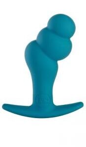 PLUG DILDO ANALE IN SILICONE FUN FACTORY  PATROL "BOOSTY" AZZURRO - immagine 1