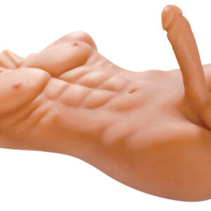 MEZZOBUSTO UOMO ULTRA REALISTICO CON FALLO E ANO PIPEDREAM "FUCK ME SILLY" - immagine 3