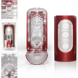MASTURBATORE TENGA "FLIP HOLE" ROSSO - immagine 1