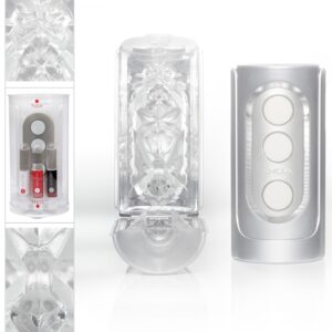 MASTURBATORE TENGA "FLIP HOLE" SILVER - immagine 1