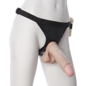 FALLO VIBRANTE INDOSSABILE REALISTICO DOC JOHNSON "VIBRO" - 20 CM - immagine 1