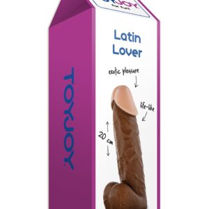 FALLO REALISTICO "LATIN LOVER" BROWN - 20 CM - immagine 3