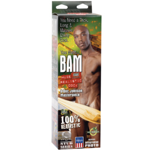 FALLO REALISTICO DOC JOHNSON "BAM HUGE" - 33 CM - immagine 4