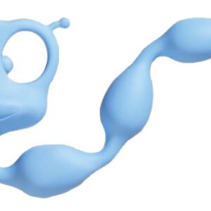 CATENA ANALE FUN FACTORY "FLEXI FELIX" AZZURRO - immagine 1