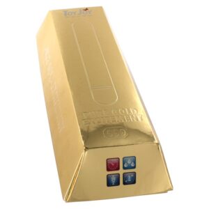 VIBRATORE CLASSICO STIMOLANTE TOYJOY "PURE GOLD EXCITEMENT" - immagine 1
