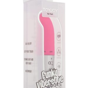 MINI VIBRATORE STIMOLATORE PUNTO G "FUNKY VIBERETTE" ROSA - immagine 3