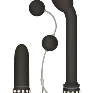 SET DEL PIACERE "CRYSTAL PLAYSET" NERO - immagine 5