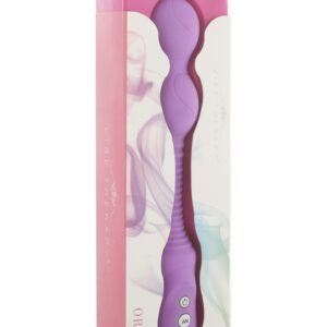 VIBRATORE A SFERE CON DOPPIO MOTORE "ORBITO" VIOLA - immagine 3