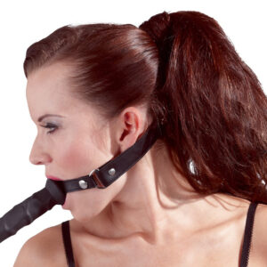 BAVAGLIO GAG CON DILDO FETISH COLLECTION - immagine 3