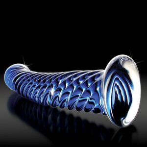 FALLO CURVO IN VETRO PIPEDREAM "ICICLES NO. 29" - immagine 3