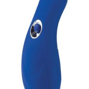 STIMOLATORE VIBRANTE CON FUNZIONI MASSAGGIATORE "TRANSCEND" BLU - immagine 1
