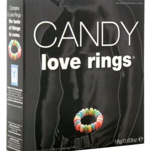 ANELLO FALLICO DI CARAMELLE "CANDY LOVE RINGS" - immagine 1