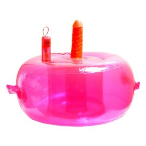 SEDIA DELL'AMORE GONFIABILE CON VIBRATORE "ECSTASY LOUNGE" - immagine 1