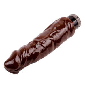 VIBRATORE REALISTICO "HARD ON-NATURAL" BROWN - 21 CM - immagine 3