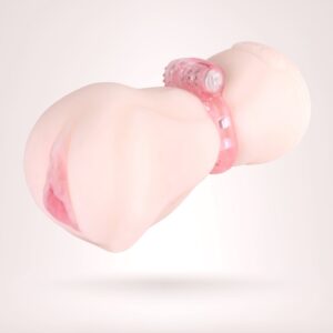 VAGINA REALISTICA CON DOPPIA VIBRAZIONE "SOSOU" - immagine 3