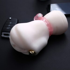 VAGINA REALISTICA CON DOPPIA VIBRAZIONE "SOSOU" - immagine 5