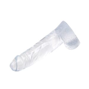FALLO REALISTICO TRASPARENTE "DING DONG CLEAR" - 15 CM - immagine 3