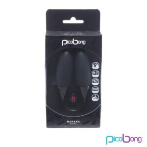 VIBRATORE DOPPIO PICOBONG "MAHANA" NERO - immagine 3