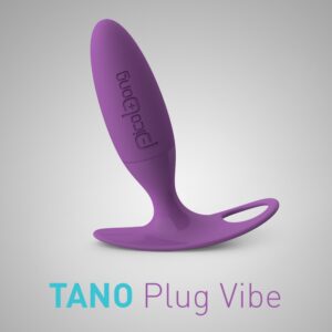 PLUG ANALE VIBRANTE PICOBONG "TANO" VIOLA - immagine 3
