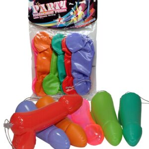 PENI GONFIABILI PER FESTE - 6 PEZZI - immagine 1