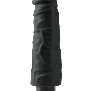 VIBRATORE REALISTICO "REAL FEEL LIFELIKE 9" NERO - 23 CM - immagine 1