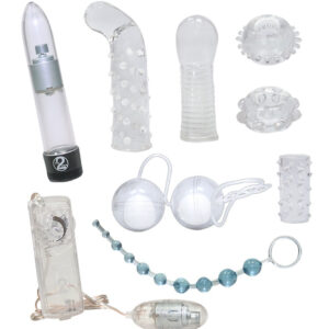 KIT DEL PIACERE 8 PEZZI "CRYSTAL CLEAR" - immagine 4