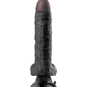 VIBRATORE REALISTICO "REAL FEEL DELUXE 7" NERO - 27.5 CM - immagine 5