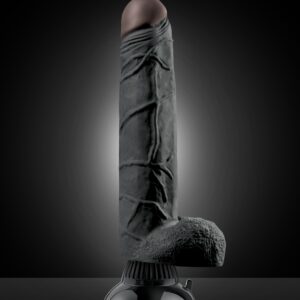 VIBRATORE REALISTICO "REAL FEEL DELUXE 7" NERO - 27.5 CM - immagine 7