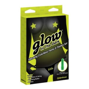 PERIZOMA FLUORESCENTE CON OVULO VIBRANTE PIPEDREAM "GLOW BITCH" - immagine 4