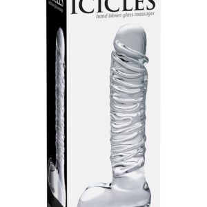 FALLO REALISTICO IN VETRO PIPEDREAM "ICICLES NO. 63" - immagine 3