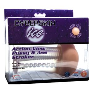MASTURBATORE ANO E VAGINA "ICE ACTION STROKER" - immagine 3