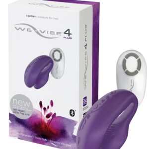 STIMOLATORE PER COPPIA CON APP E TELECOMANDO WE VIBE 4 PLUS VIOLA - immagine 4