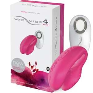 STIMOLATORE PER COPPIA CON APP E TELECOMANDO WE VIBE 4 PLUS ROSA - immagine 4