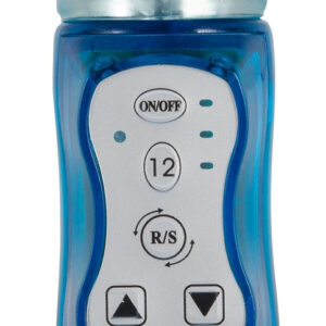 VIBRATORE RABBIT "CRAZY CLIT TICKLER" BLU - 21.5 CM - immagine 6