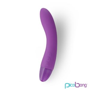 VIBRATORE IMPERMEABILE IN SILICONE PICOBONG "ZIZO" VIOLA - immagine 3
