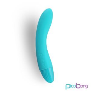 VIBRATORE IMPERMEABILE IN SILICONE PICOBONG "ZIZO" BLU - immagine 1