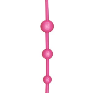 CATENA ANALE A 4 SFERE STIMOLANTI "FUNKY BUTT BEADS" ROSA - immagine 1